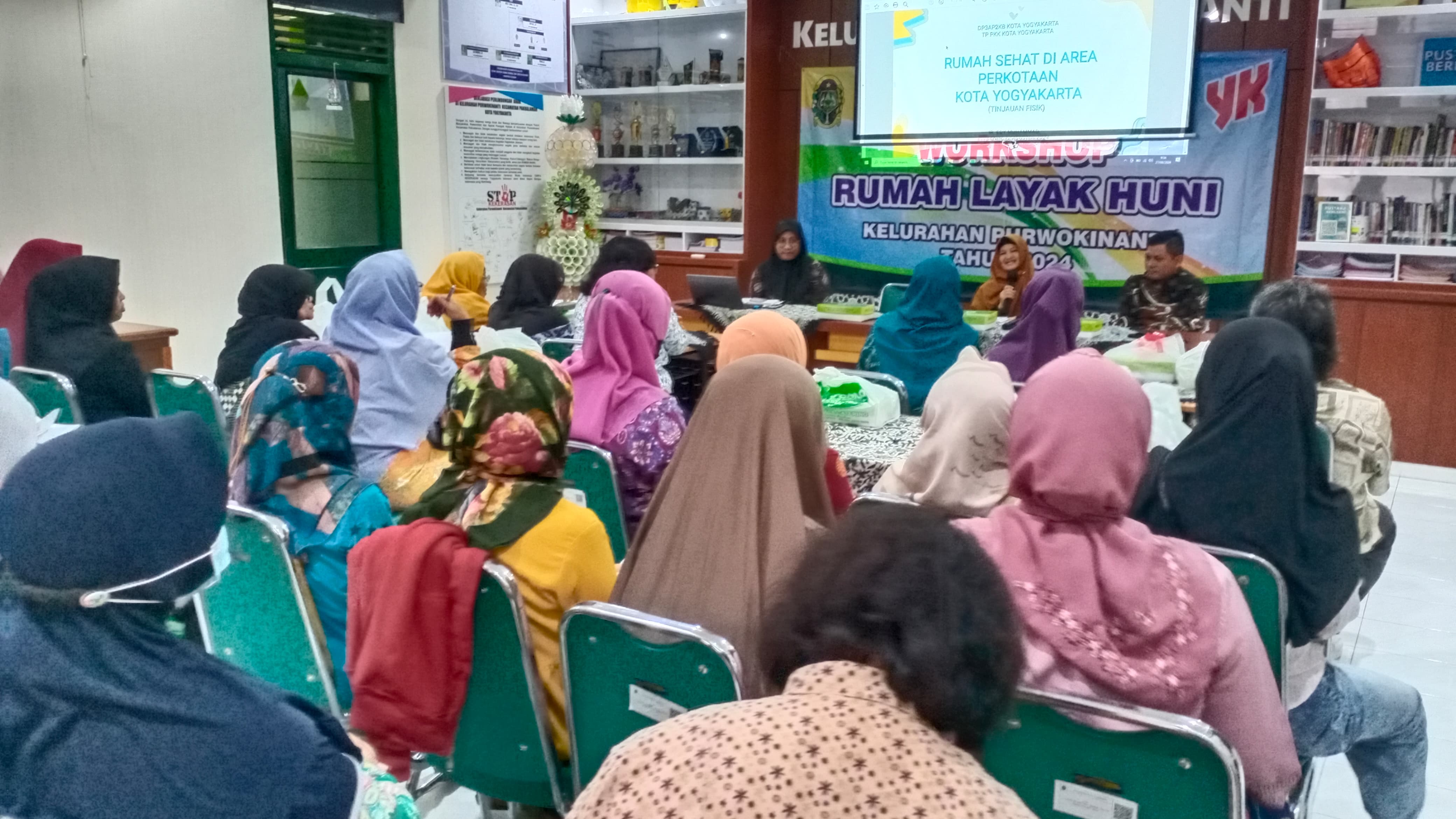 WORKSHOP RUMAH SEHAT DAN LAYAK HUNI DI KELURAHAN PURWOKINANTI